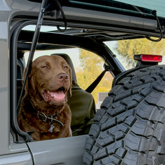 Rear Interior 5'x7' Washable Canvas Cover Kit for Jeep Wrangler JL (2018-2025)