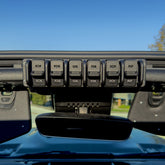 Custom Upper Switch Panel for Jeep Wrangler JL WITH SKY ONE TOUCH (2018-2025)