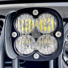 LED Light Side Bezel Blinders for Baja Designs Squadron LED Lights