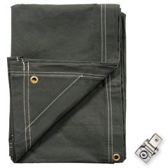 Rear Interior 5'x7' Washable Canvas Cover Kit for Jeep Wrangler JL (2018-2025)