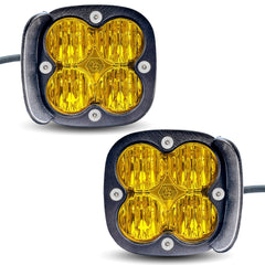 LED Light Side Bezel Blinders for Baja Designs Squadron LED Lights