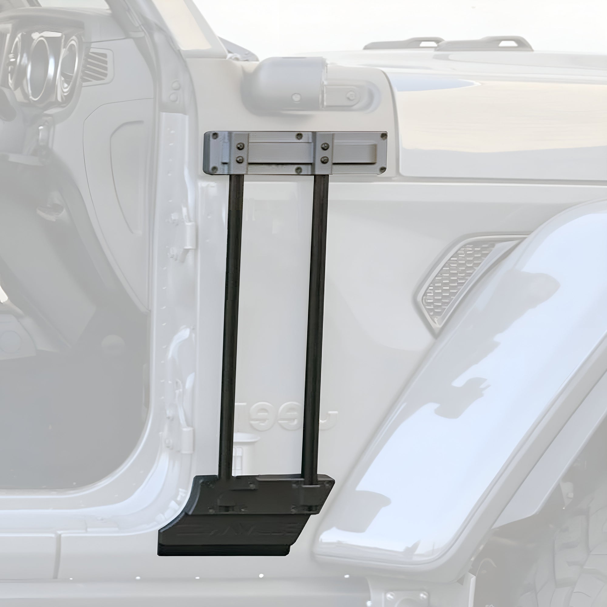 Passenger Side Rail Accessory Mounting System for Jeep Wrangler ...
