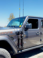 Rail Mount Fishing Rod Holder for Jeep Wrangler JL & Gladiator JT – BluMak3D Rail Mount Fishing Rod Holder for Jeep Wrangler JL & Gladiator JT – BluMak3D