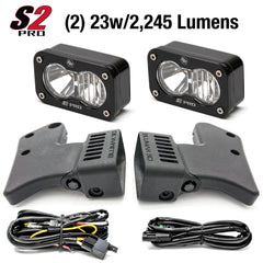 Adjustable LED Ditch Lights for Ford Bronco (2021-2024) - S2 Sport & S2 PRO LED Pods